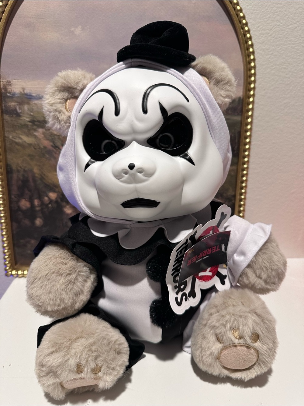 Spirit Halloween Teddy Terrors Terrifier Art the Clown Plush Bear